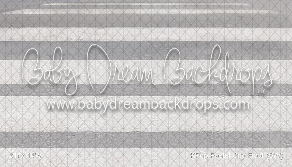 KPop Pastel City Fabric Floor (SW)