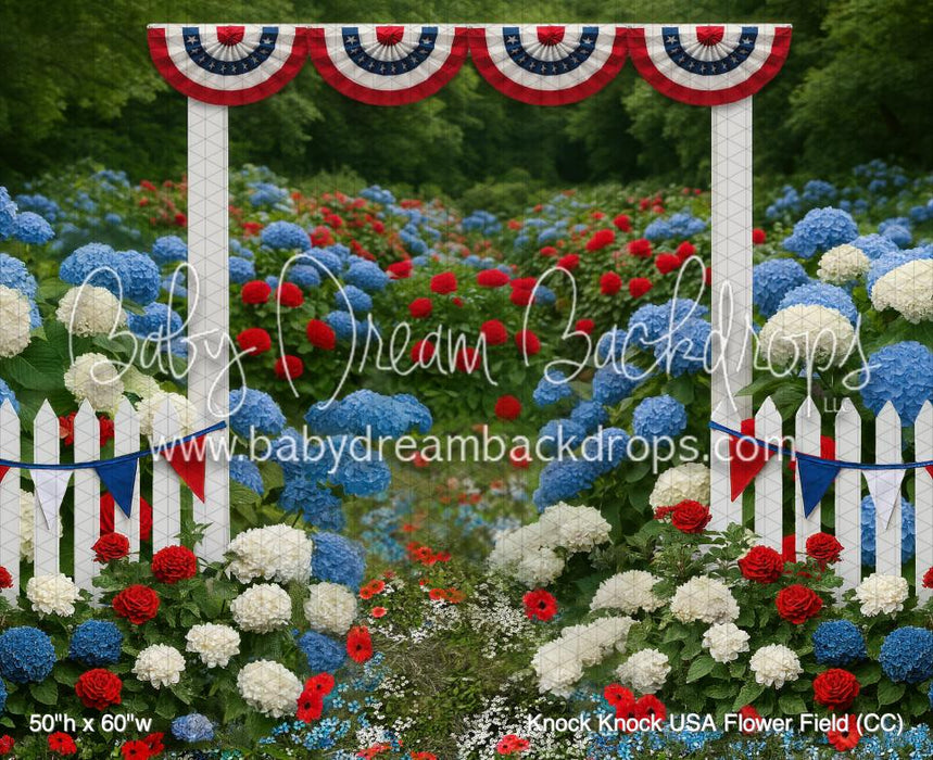 Knock Knock USA Flower Field (CC)