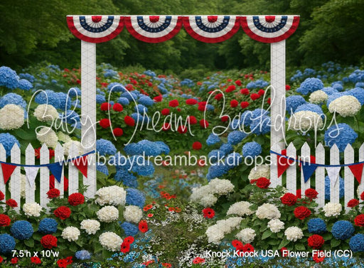 Knock Knock USA Flower Field (CC)