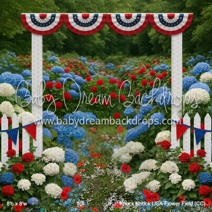 Knock Knock USA Flower Field (CC)