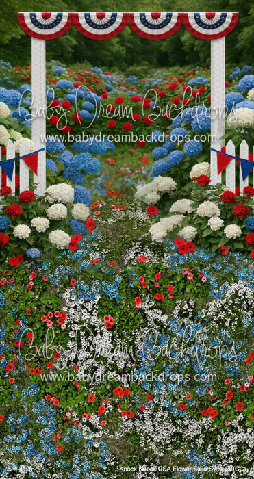 Knock Knock USA Flower Field Sweeps (CC)