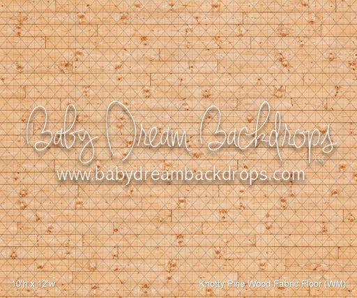 Knotty Pine Wood Fabric Floor (WM)