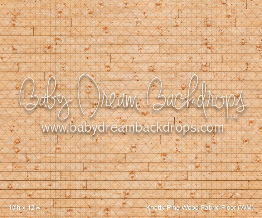 Knotty Pine Wood Fabric Floor (WM)