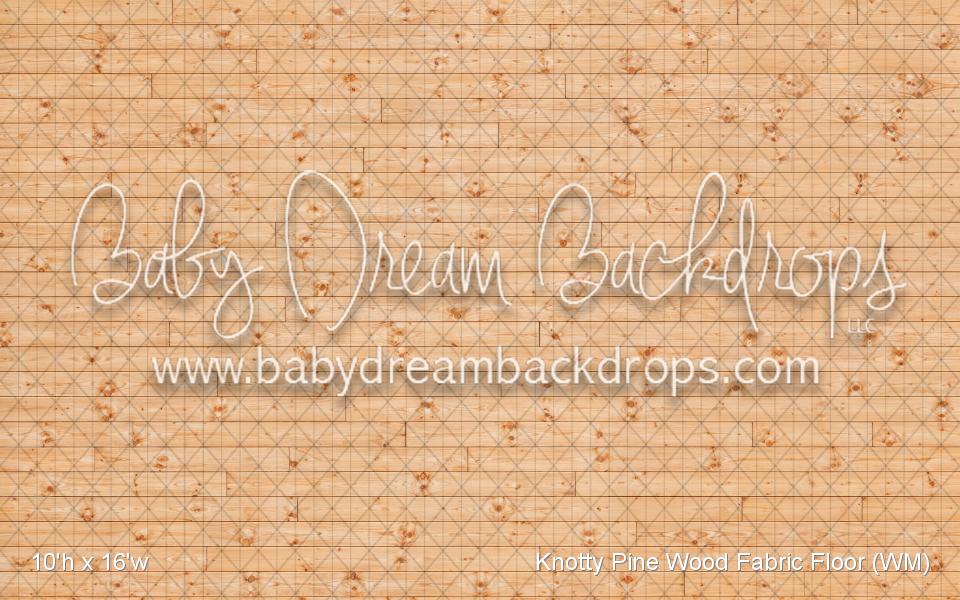 Knotty Pine Wood Fabric Floor (WM)