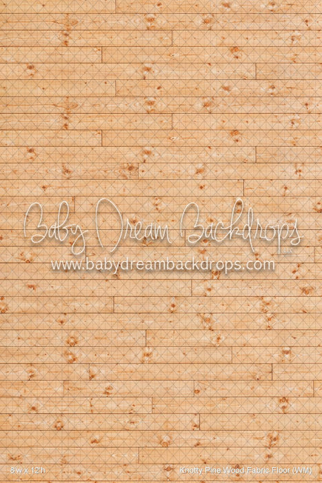 Knotty Pine Wood Fabric Floor (WM)