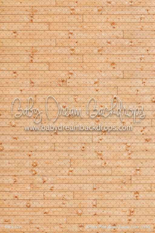 Knotty Pine Wood Fabric Floor (WM)