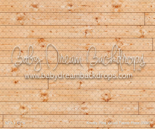 Knotty Pine Wood Fabric Floor (WM)
