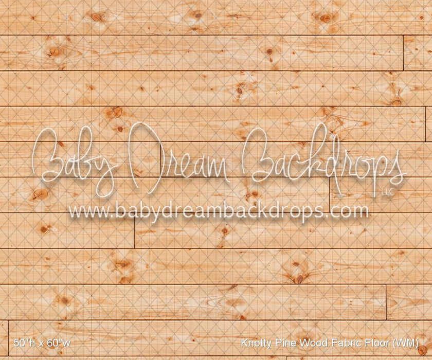 Knotty Pine Wood Fabric Floor (WM)