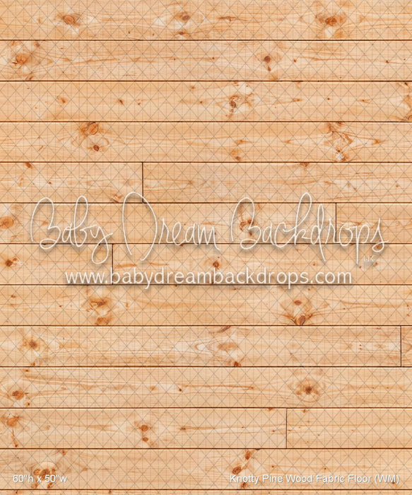 Knotty Pine Wood Fabric Floor (WM)