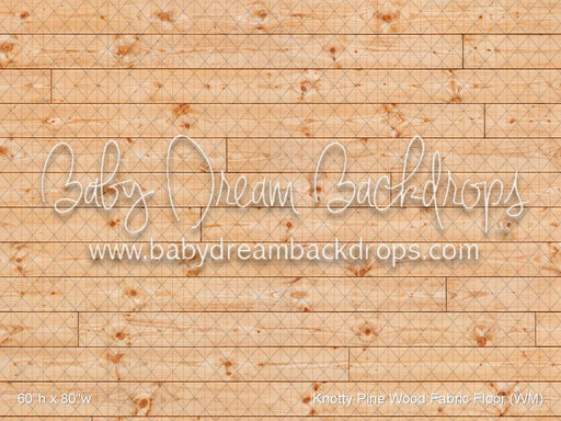Knotty Pine Wood Fabric Floor (WM)
