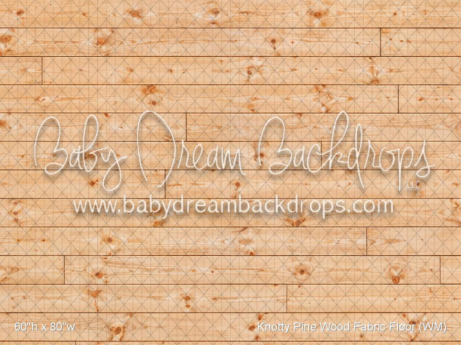 Knotty Pine Wood Fabric Floor (WM)