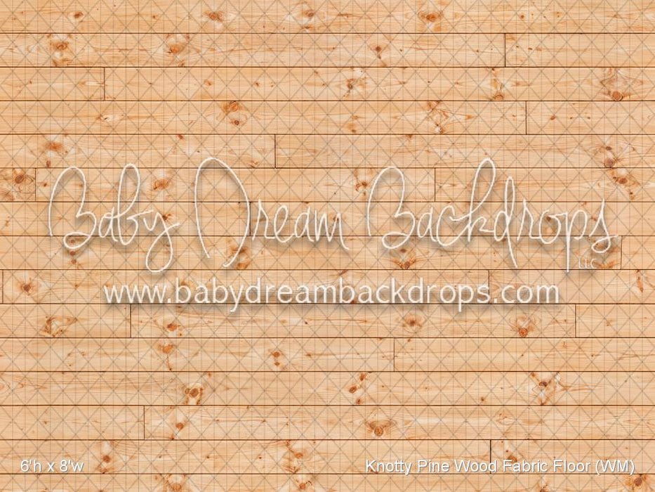 Knotty Pine Wood Fabric Floor (WM)