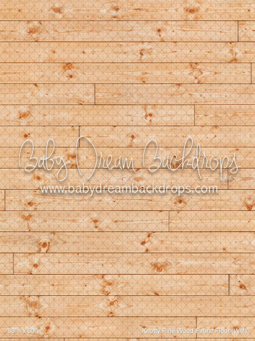 Knotty Pine Wood Fabric Floor (WM)