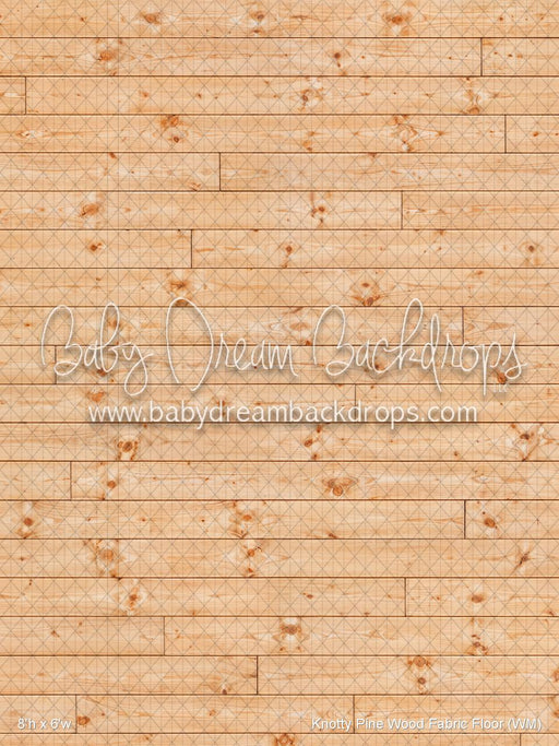 Knotty Pine Wood Fabric Floor (WM)