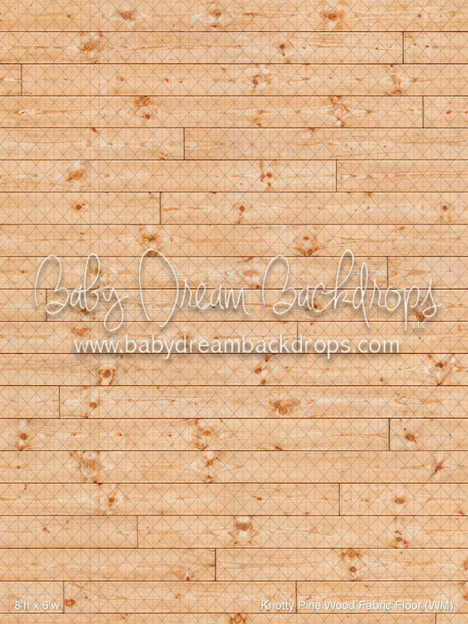 Knotty Pine Wood Fabric Floor (WM)
