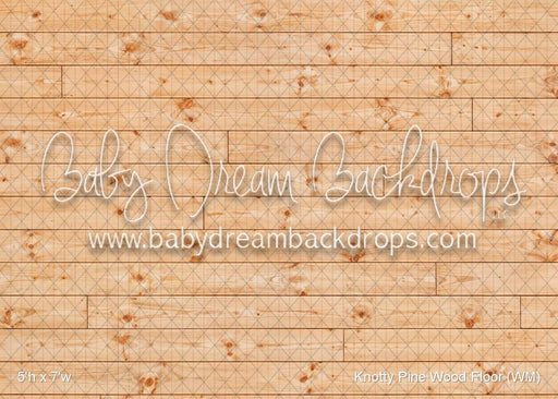 Knotty Pine Wood Fabric Floor (WM)