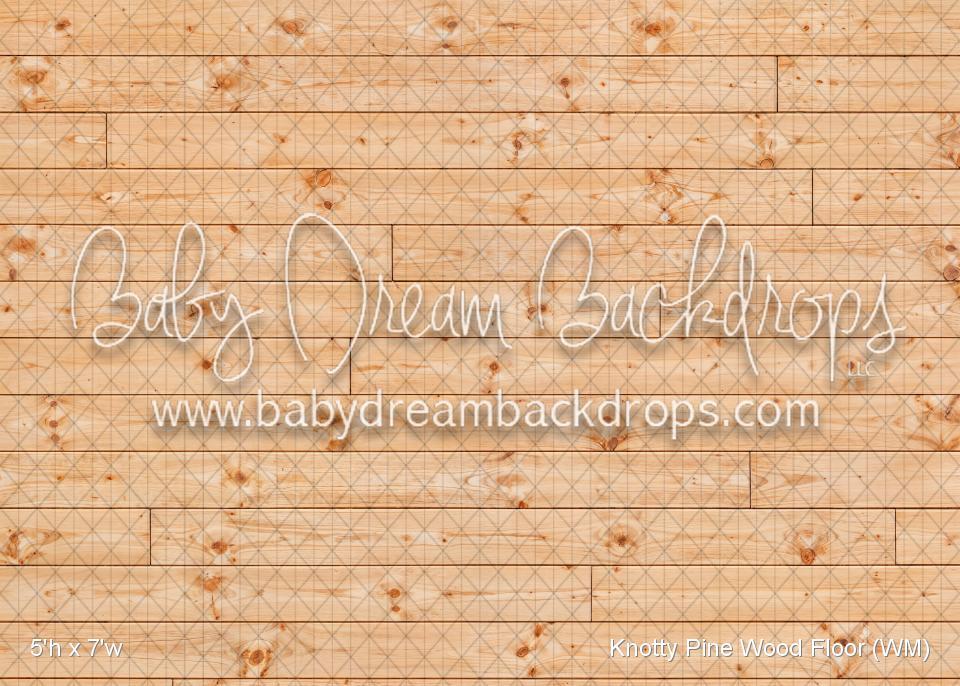 Knotty Pine Wood Fabric Floor (WM)