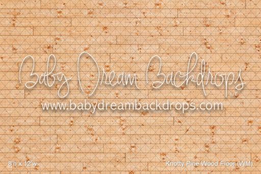Knotty Pine Wood Fabric Floor (WM)