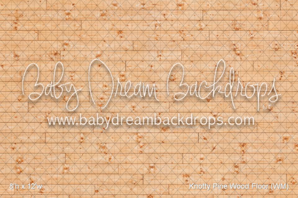 Knotty Pine Wood Fabric Floor (WM)