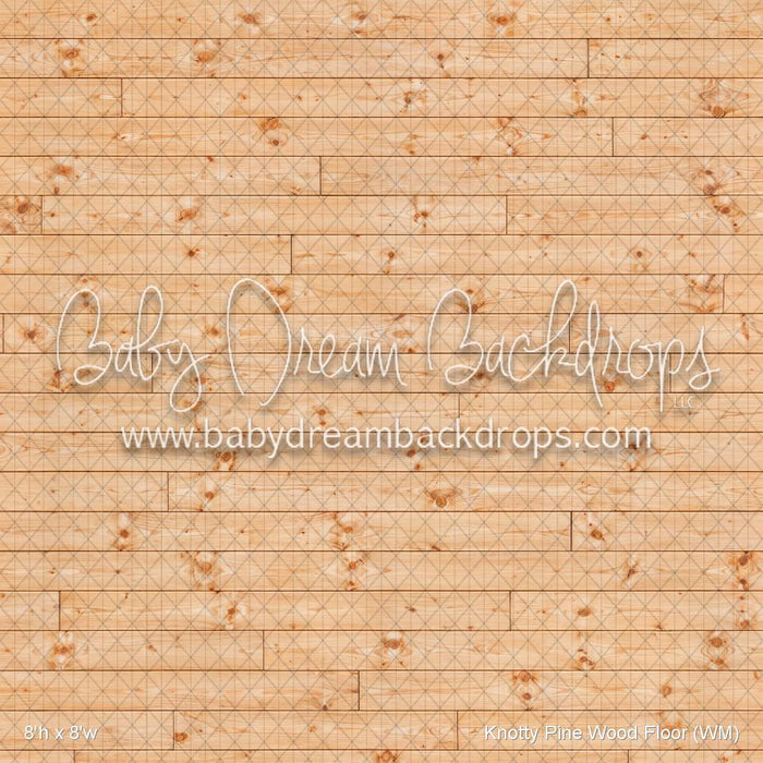 Knotty Pine Wood Fabric Floor (WM)