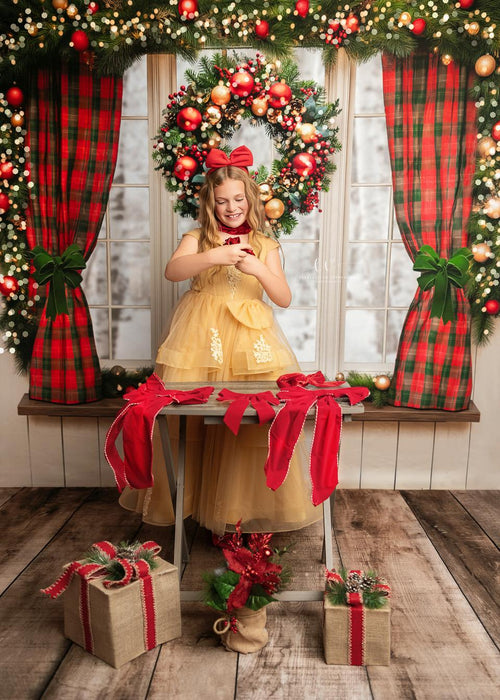 Kris Kringle Kitchen Window (JA)