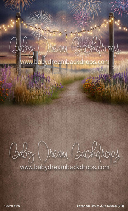 Lavendar 4th of July Sweep (VR)