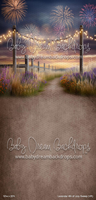 Lavendar 4th of July Sweep (VR)