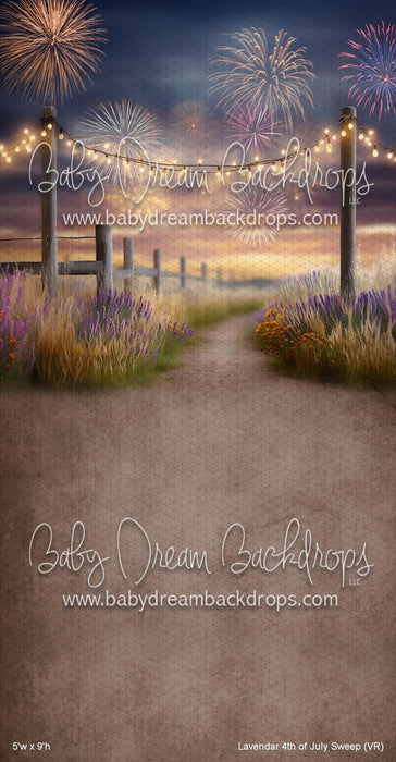 Lavendar 4th of July Sweep (VR)