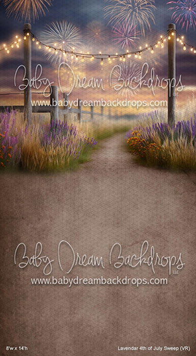 Lavendar 4th of July Sweep (VR)