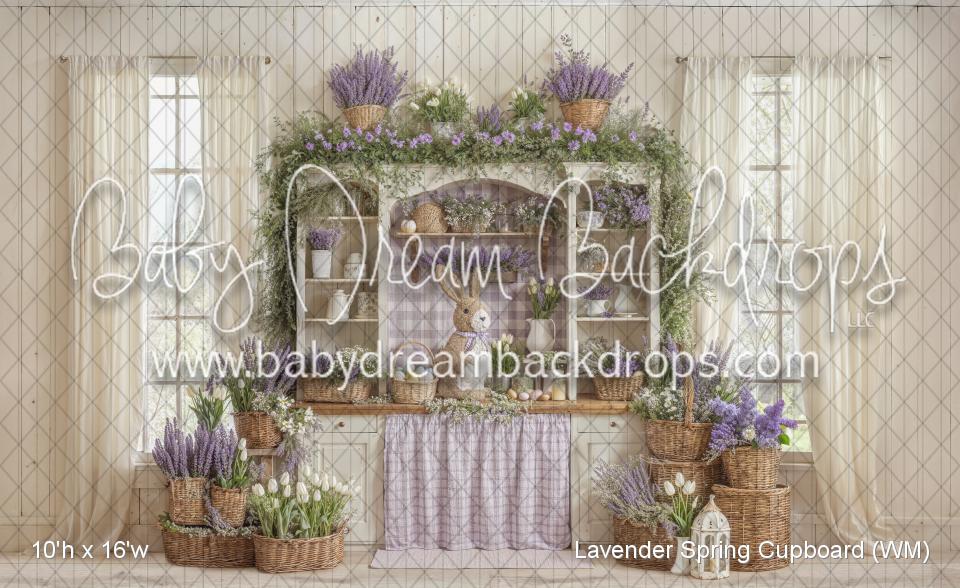 Lavender Spring Cupboard (WM)