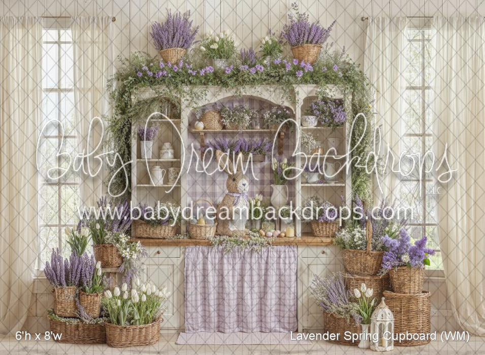 Lavender Spring Cupboard (WM)