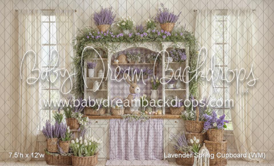 Lavender Spring Cupboard (WM)