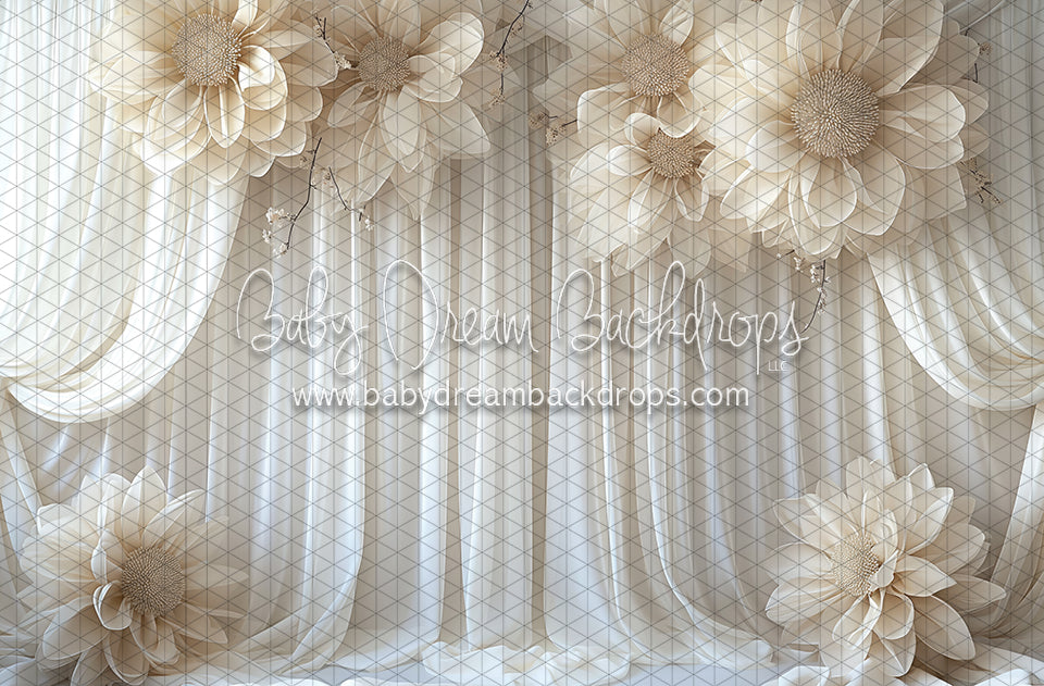 Lavishing Ivory Blooming Canopy (BD)