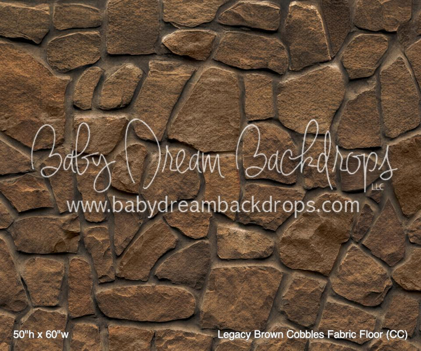Legacy Brown Cobbles Fabric Floor (CC)