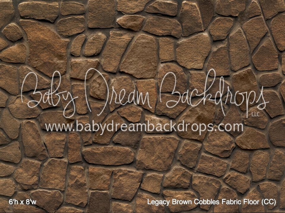 Legacy Brown Cobbles Fabric Floor (CC)