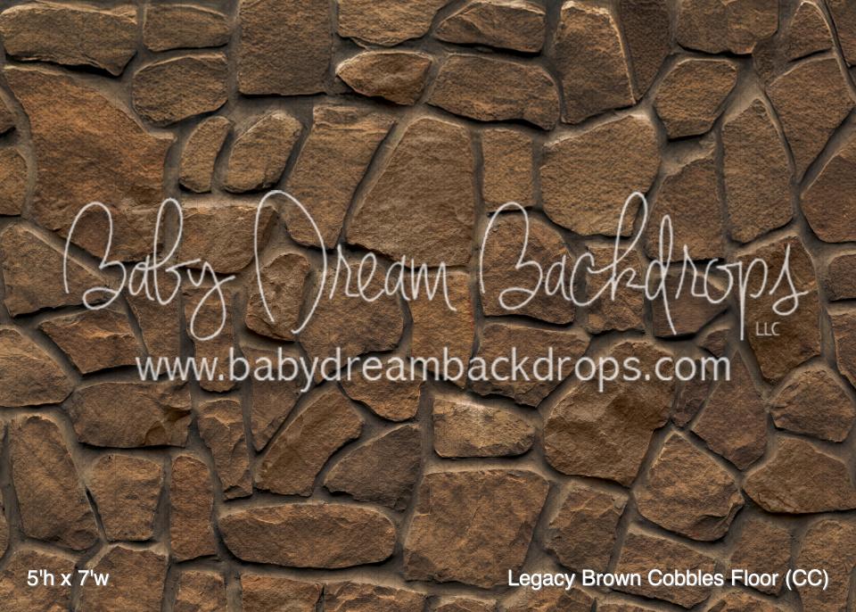 Legacy Brown Cobbles Fabric Floor (CC)
