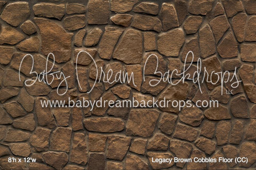 Legacy Brown Cobbles Fabric Floor (CC)