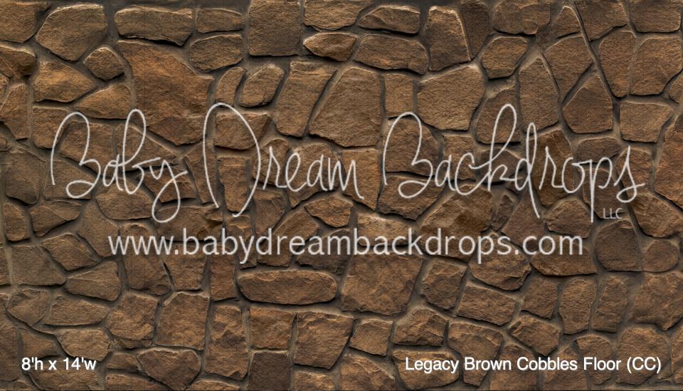 Legacy Brown Cobbles Fabric Floor (CC)