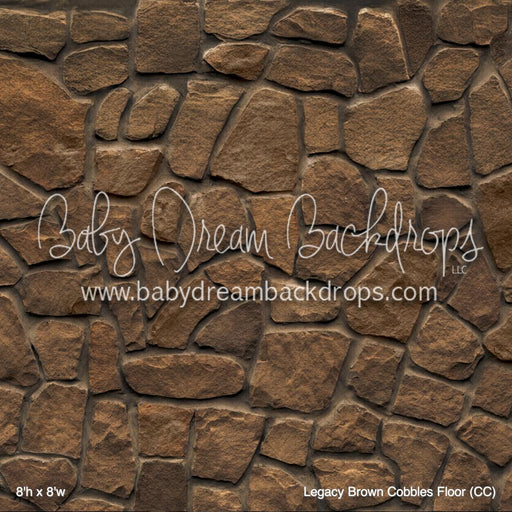 Legacy Brown Cobbles Fabric Floor (CC)