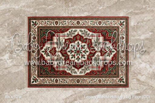 Legacy Marble Holiday Rug Floor (CC)
