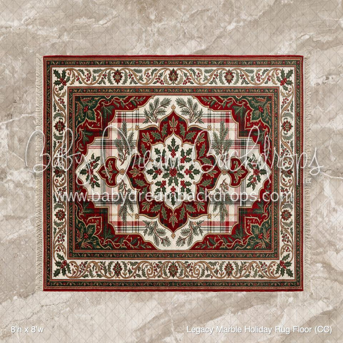 Legacy Marble Holiday Rug Floor (CC)