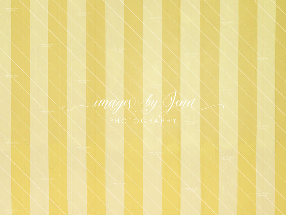 Lemon Drop Stripe Wall (JG)