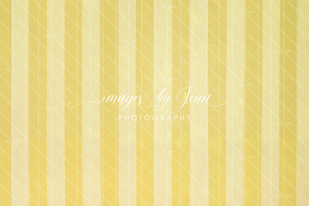 Lemon Drop Stripe Wall (JG)