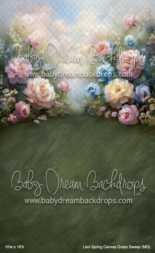 Leni Spring Canvas Grass Sweep (MD)