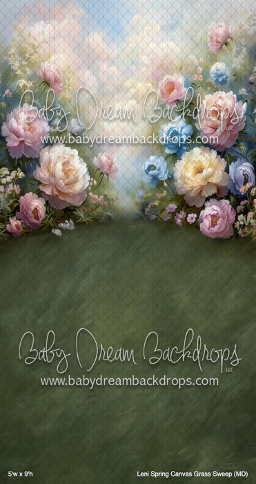 Leni Spring Canvas Grass Sweep (MD)