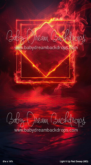 Light It Up Red Sweep (MD)