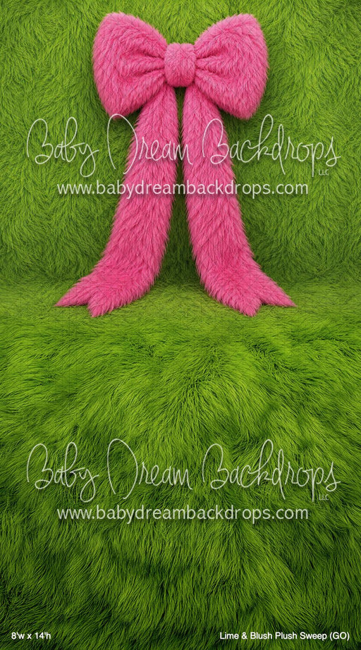 Lime & Blush Plush Sweep (GO)