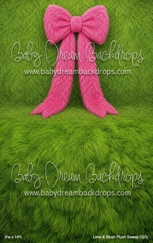 Lime & Blush Plush Sweep (GO)