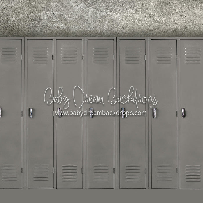 Locker Row Gray