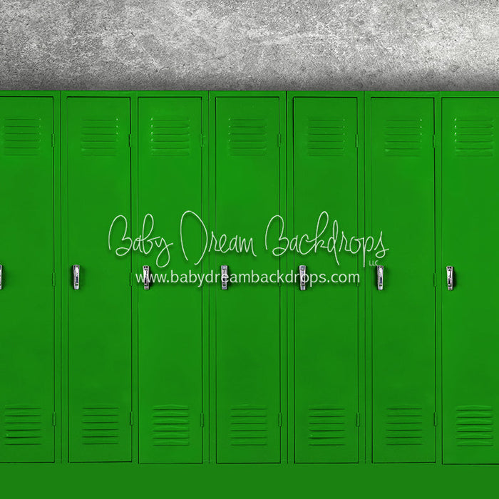 Locker Row Green